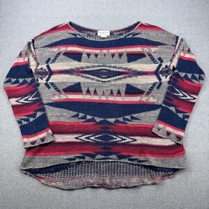 Ralph Lauren Denim‎ & Supply Southwestern Knit Sweater Size Small Aztec Pullover
